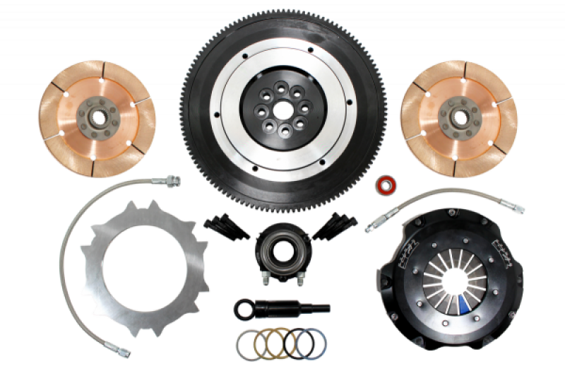 Clutch Masters 07-09 Subaru Legacy GT Spec B Push Style Race Twin-Disc 7.25in Clutch Kit