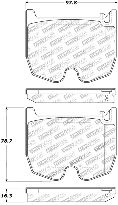 StopTech Street Touring Brake Pads