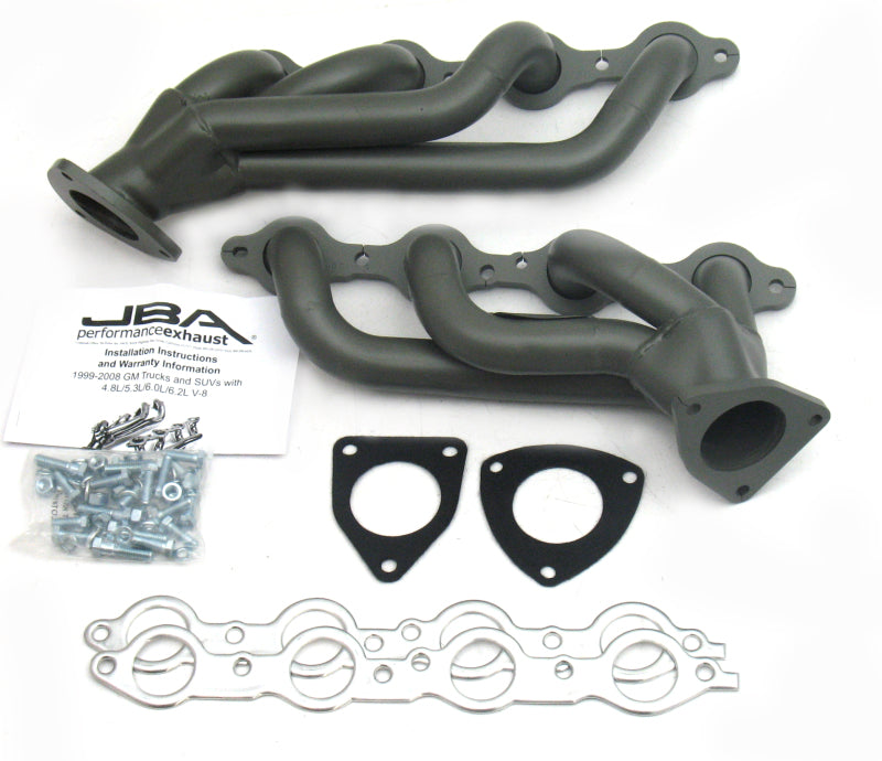 JBA 03-06 GM Truck 6.0L LS w/o EGR 1-5/8in Primary Ti Ctd Cat4Ward Header