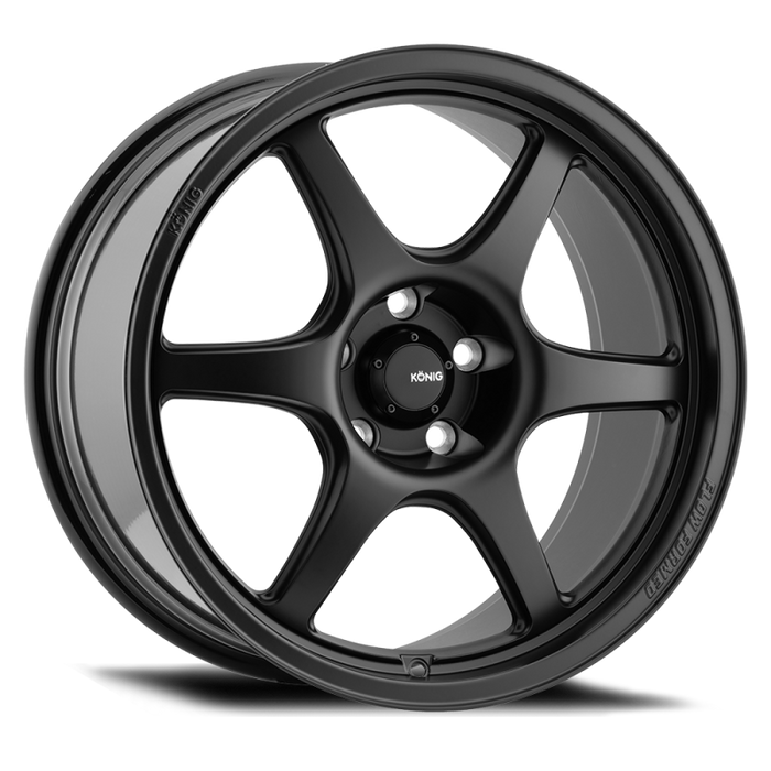 Konig Hexaform 18x8.5 5x120 ET43 Matte Black