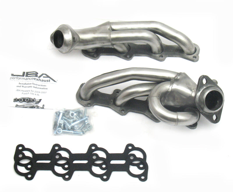 JBA 04-08 Ford F-150 4.6L 2V 1-1/2in Primary Raw 409SS Cat4Ward Header