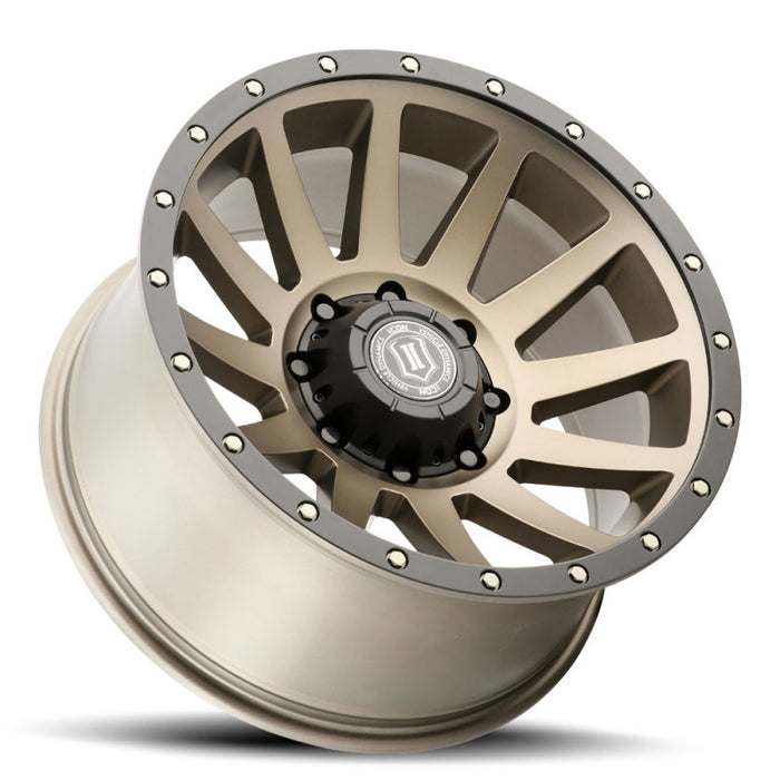 ICON Compression 20x10 8x6.5 -19mm Offset 4.75in BS 121.4mm Bore Bronze Wheel