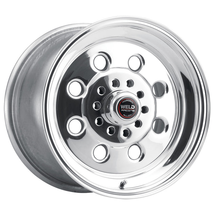 Weld Draglite 15x8 / 5x4.5 & 5x4.75 BP / 4.5in. BS Polished Wheel - Non-Beadlock